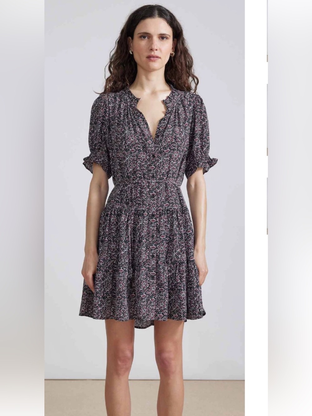 Apiece Apart size S Las Alturas mini dress in floral print
